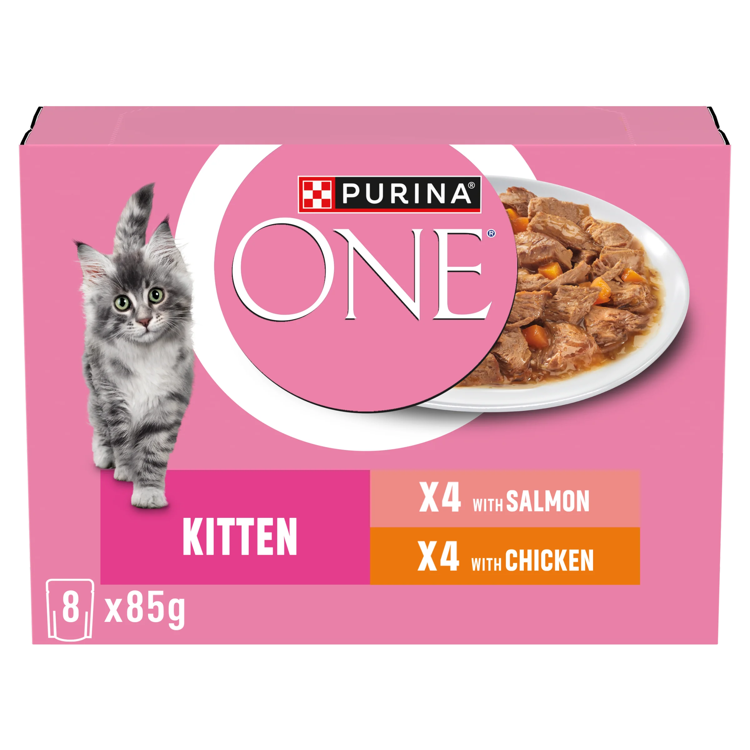 Purina One Kitten 8x85g