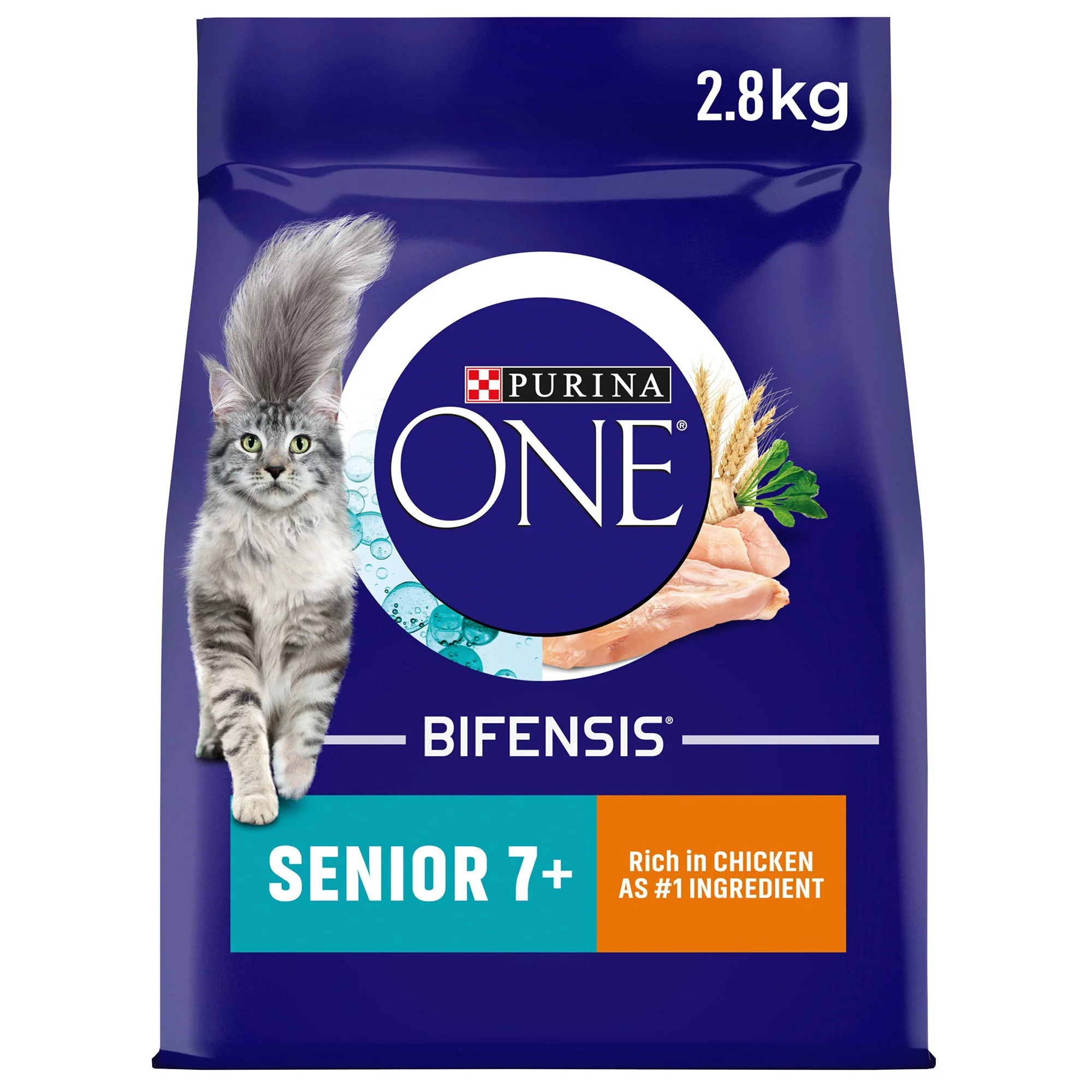 Purina One Senior Dry Cat Food Chicken 2.8kg - Image 5