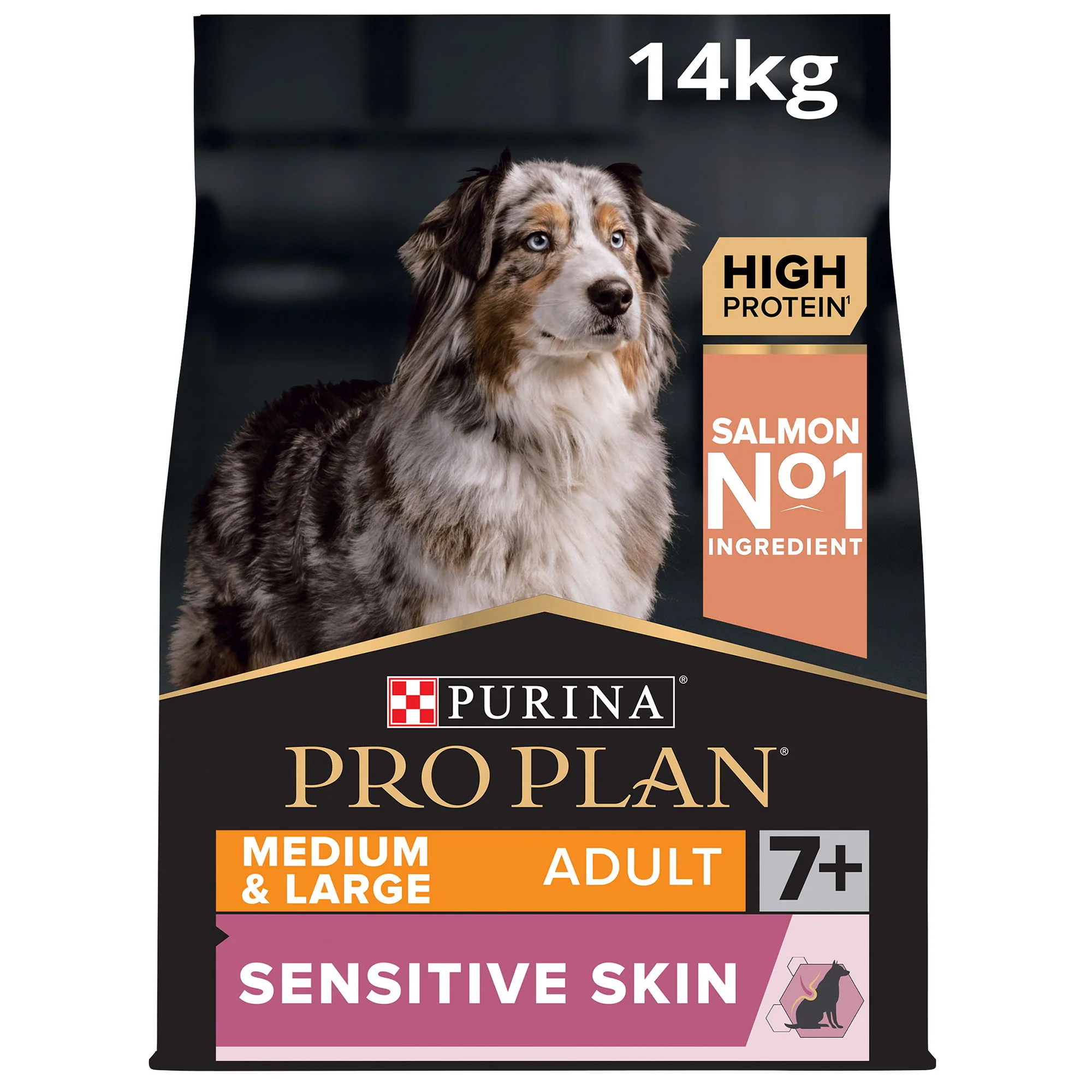 Purina Pro Plan Opti Derma Sensitive Skin Medium/large Adu - Image 6