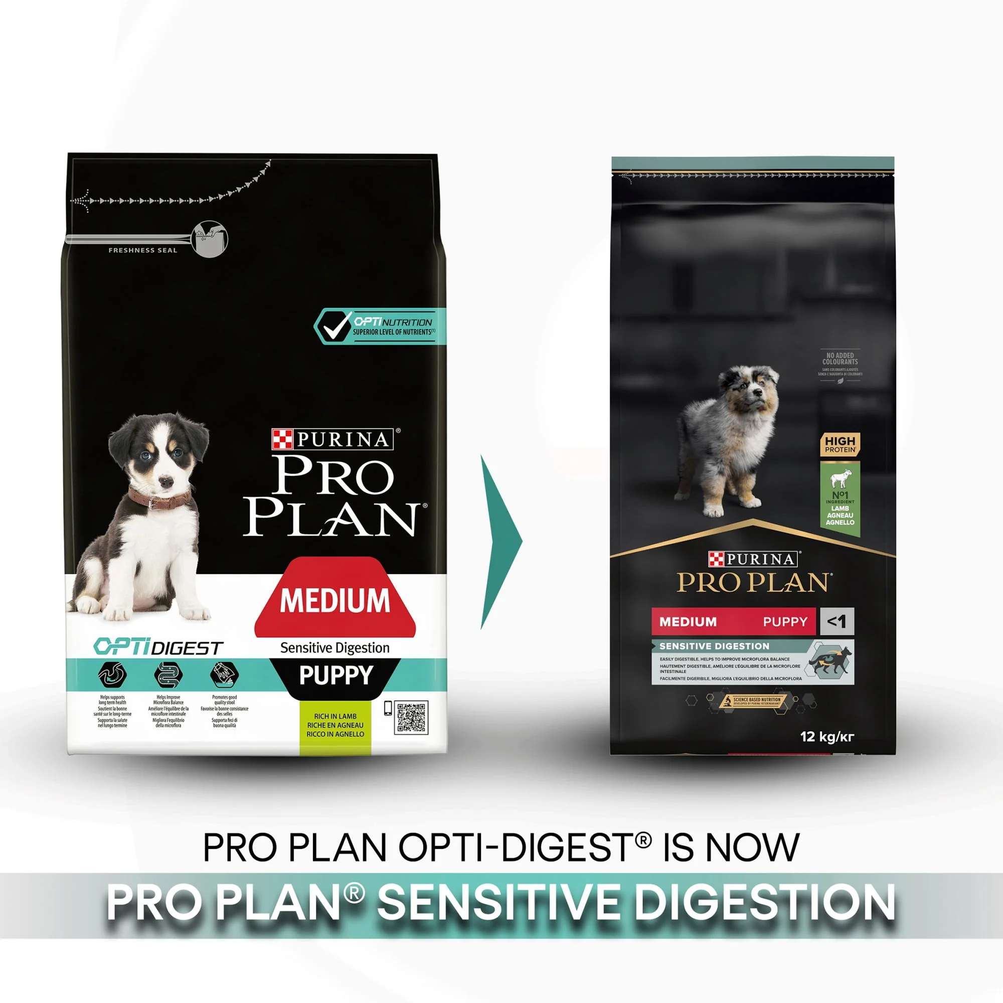 Purina ProPlan Optidigest Sens Digestion Med Puppy Lamb12K - Image 4