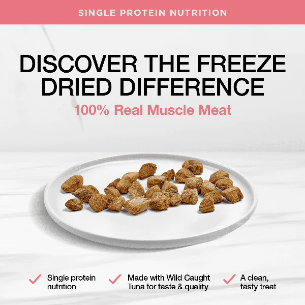 Real Simplicity Freeze Dried Single Protein Treats Wild Caught Tuna 30g - Image 2