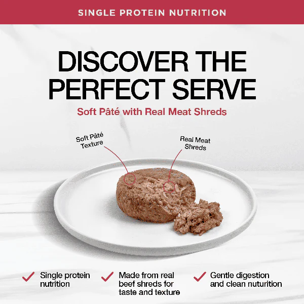Real Simplicity Single Protein Pate Grass Fed Beef 79g - Image 2