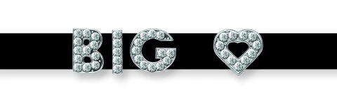 Refil Pack Letter D Rhinestone Crystal 10mm