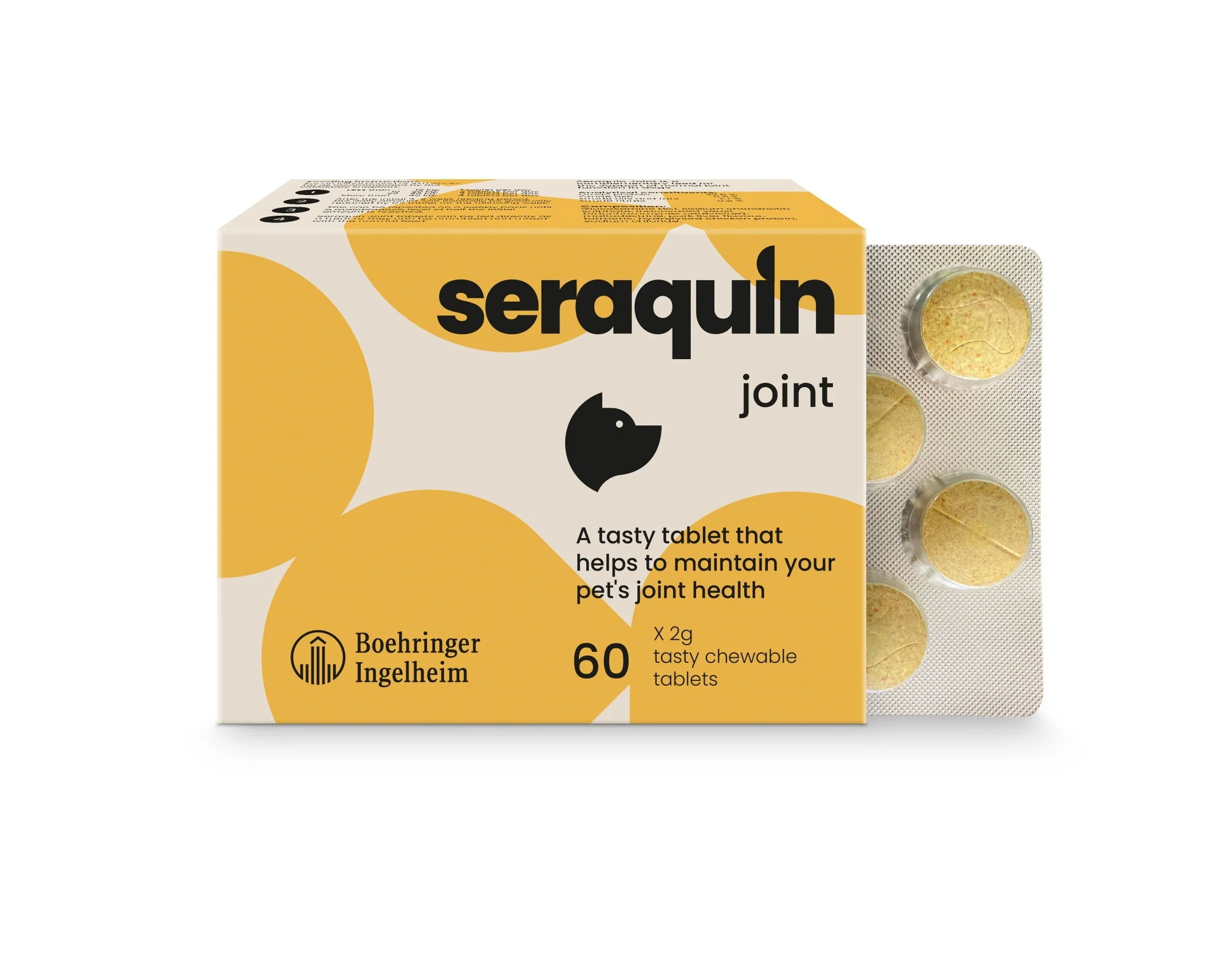 Seraquin Joint 2 g Tablets for Dogs - 60 pack - Image 2