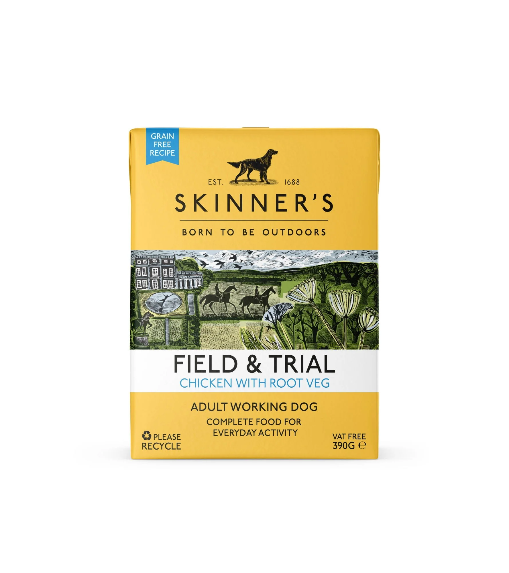 Skinners Field & Trial Chicken with Root Veg 390g