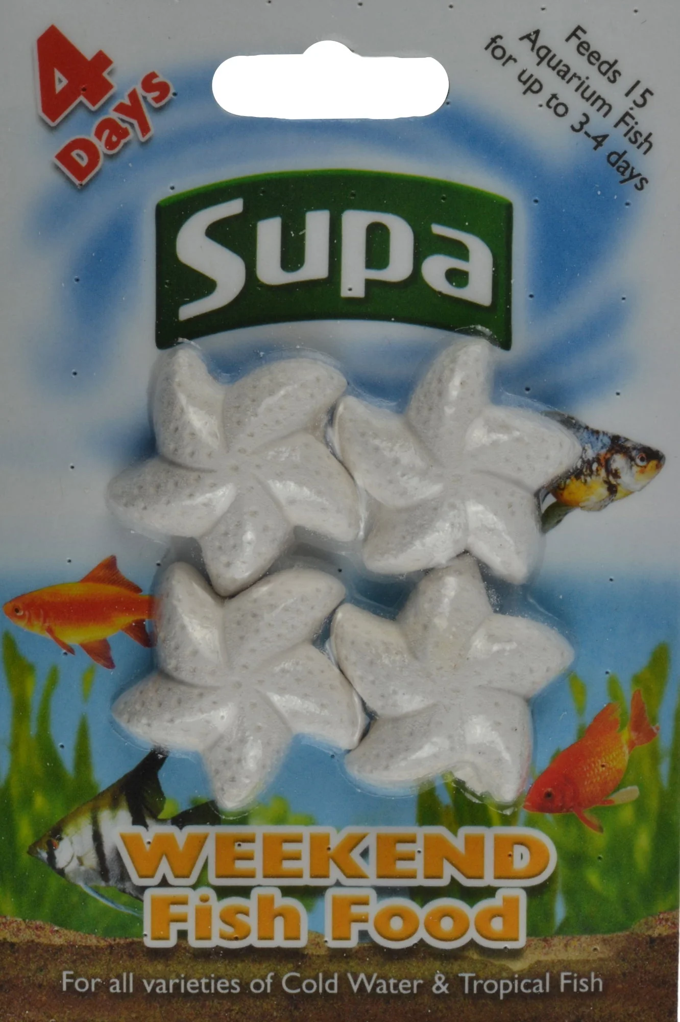 Supa Aquarium Weekend Fish Food 4x6g - Image 4