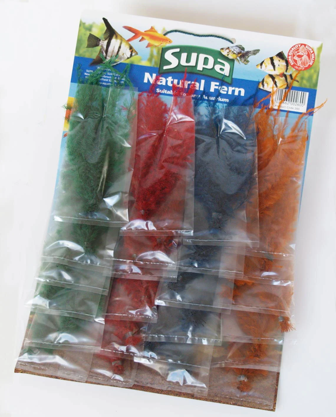 Supa Ferns Single Mxd Colours Standard