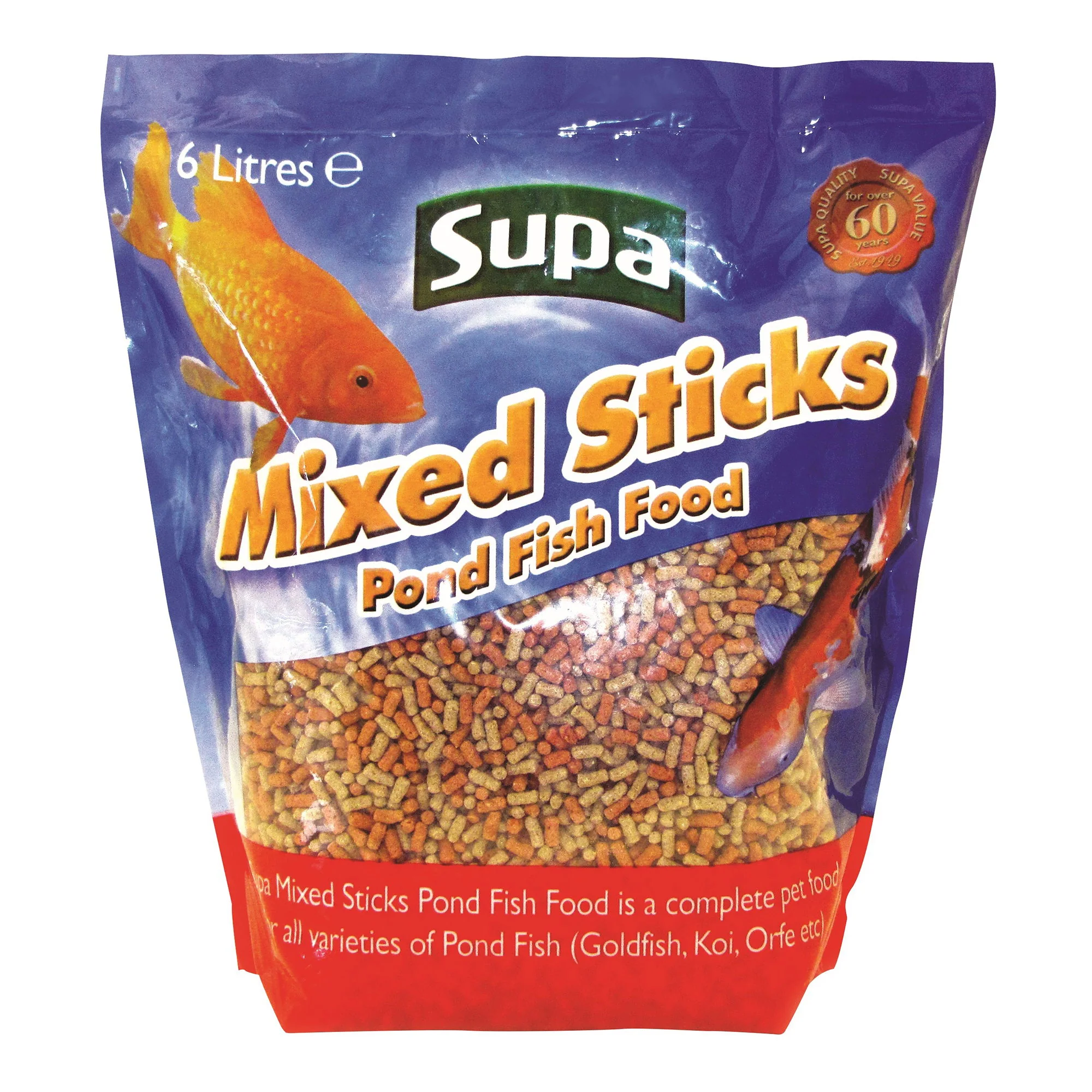 Supa Mixed Pond Sticks 6 Litre - Image 3