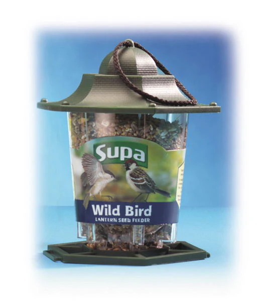Supa Plastic Lantern Seed Feeder Green - Image 4