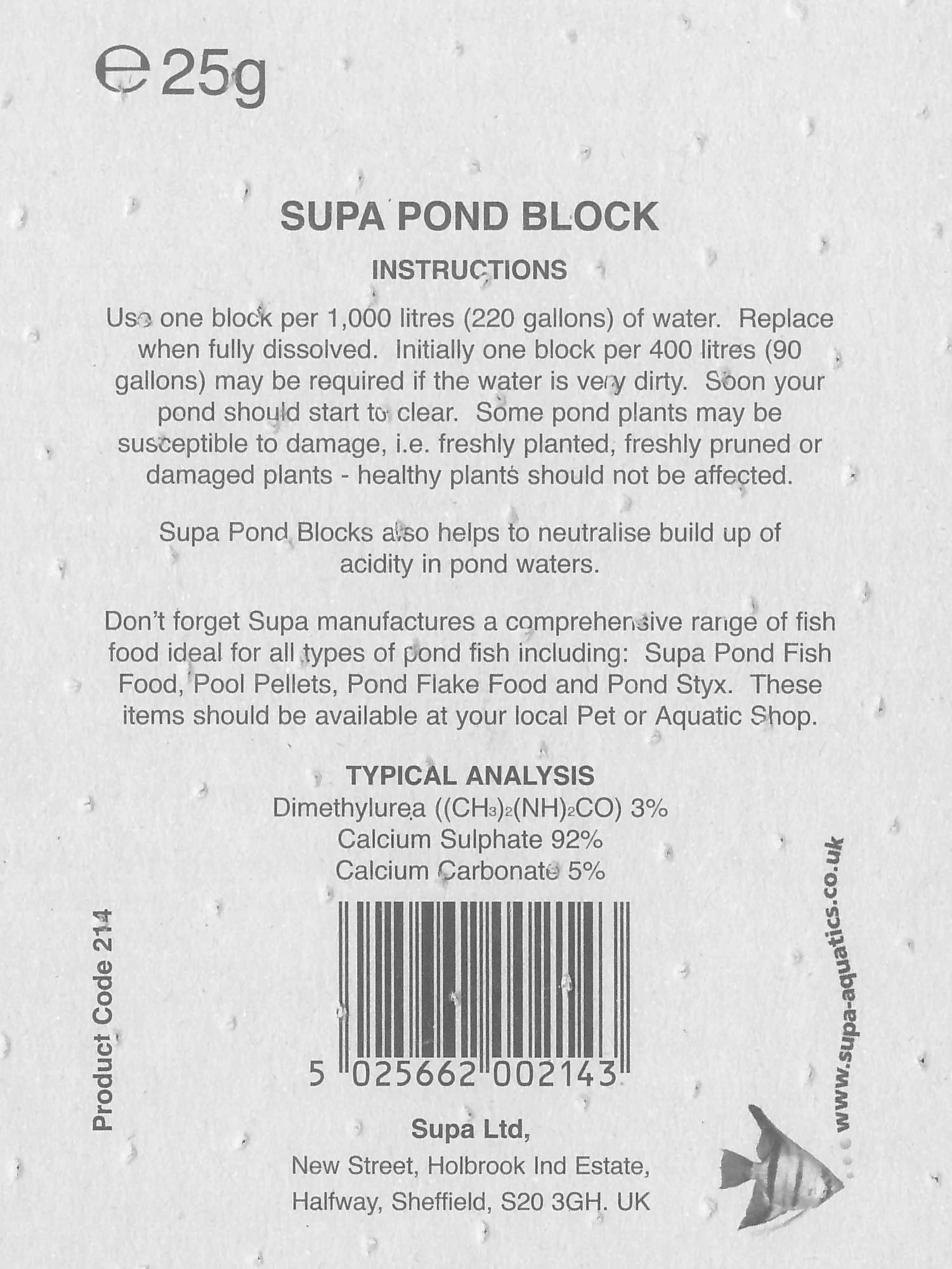 Supa Pond Block Anti Algae - Image 3