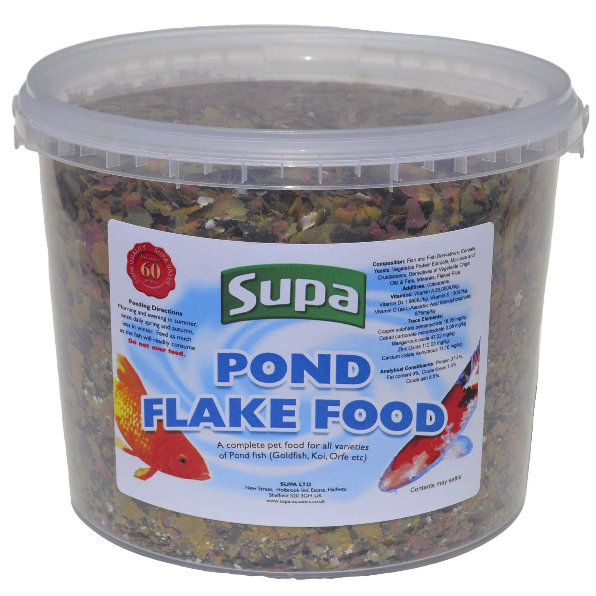 Supa Pond Flake Food 3 Litre - Image 3