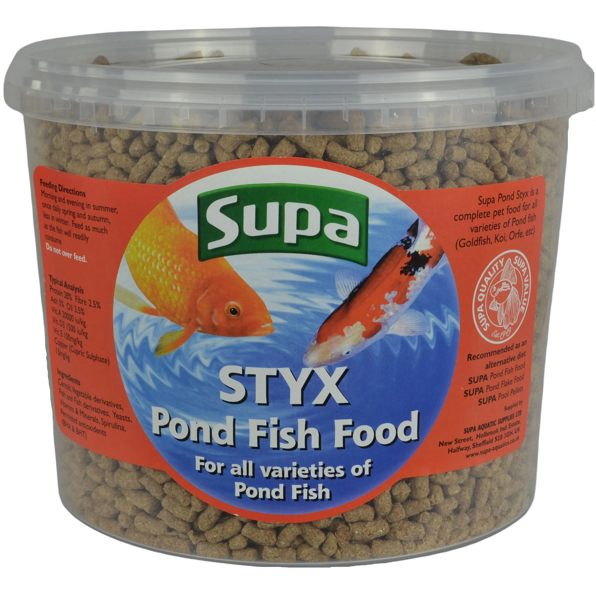 Supa Pond Styx Fish Food 3ltr - Image 3