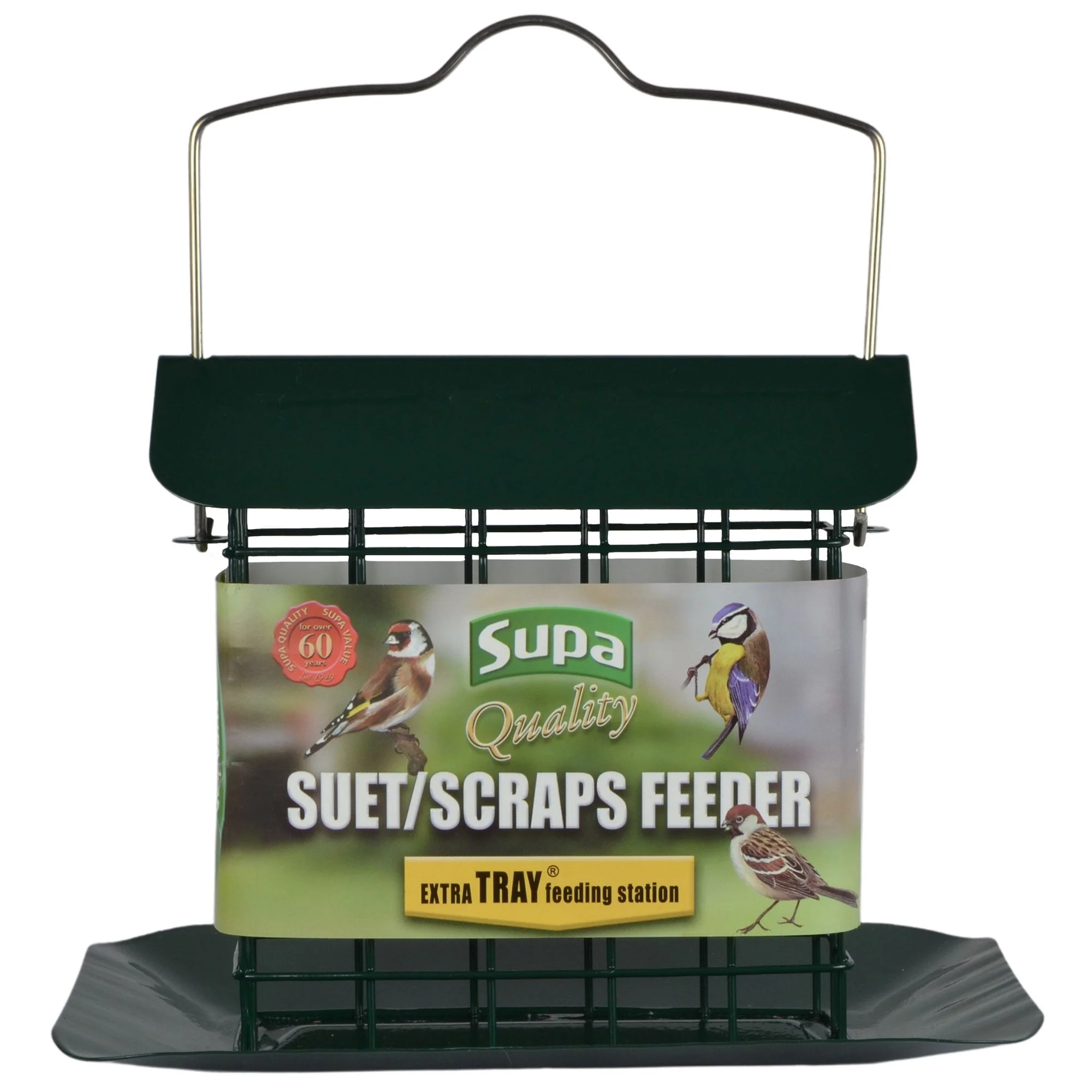Supa Premium Suet Block - Scrap Feeder With Tray