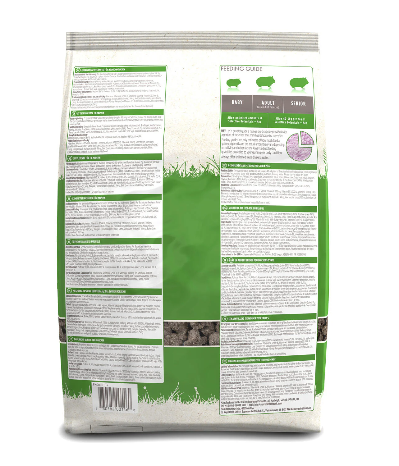Supreme Science Selective Botanicals Guinea Pig 1.5kg - Image 4