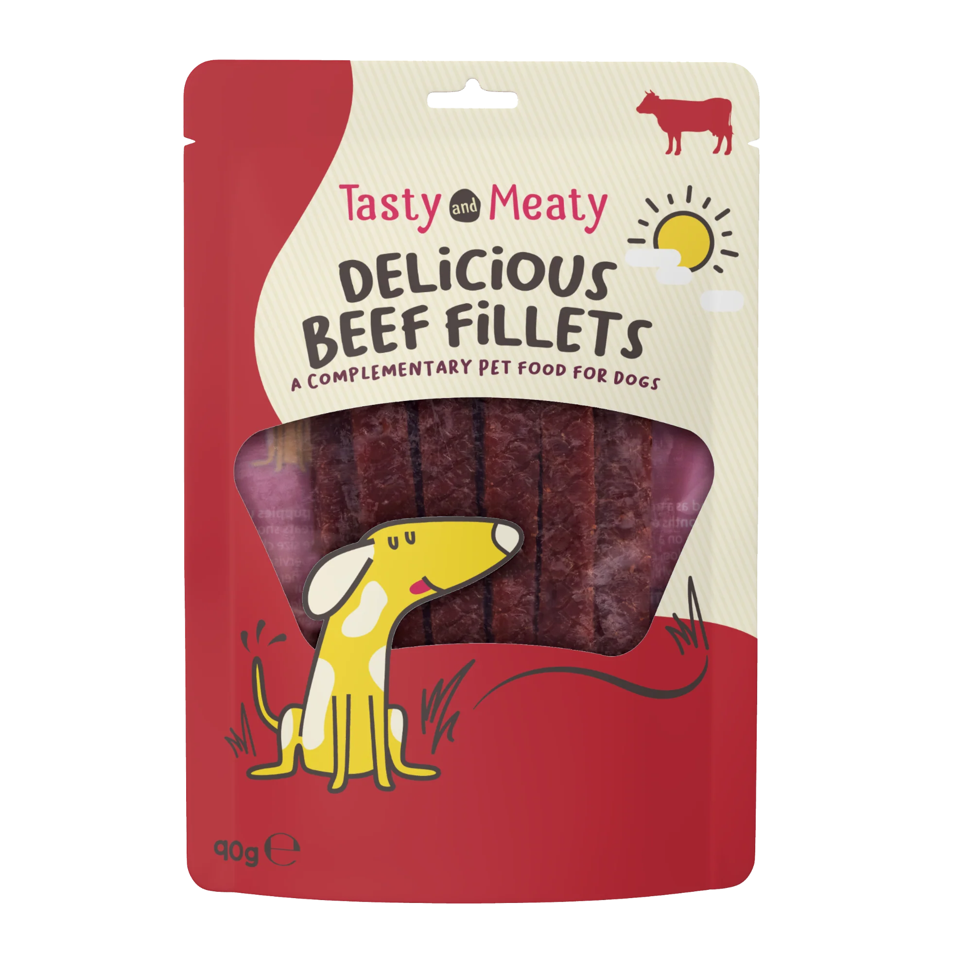 Tasty & Meaty Beef Fillets 90g