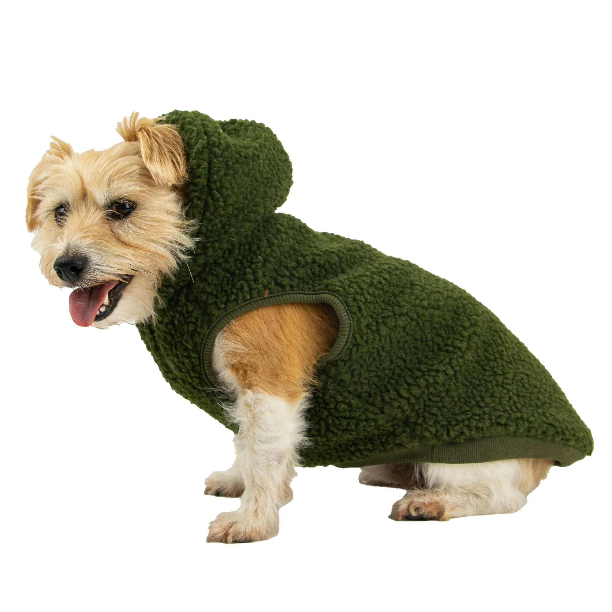 Teddy Sherpa Fleece Green Extra Large