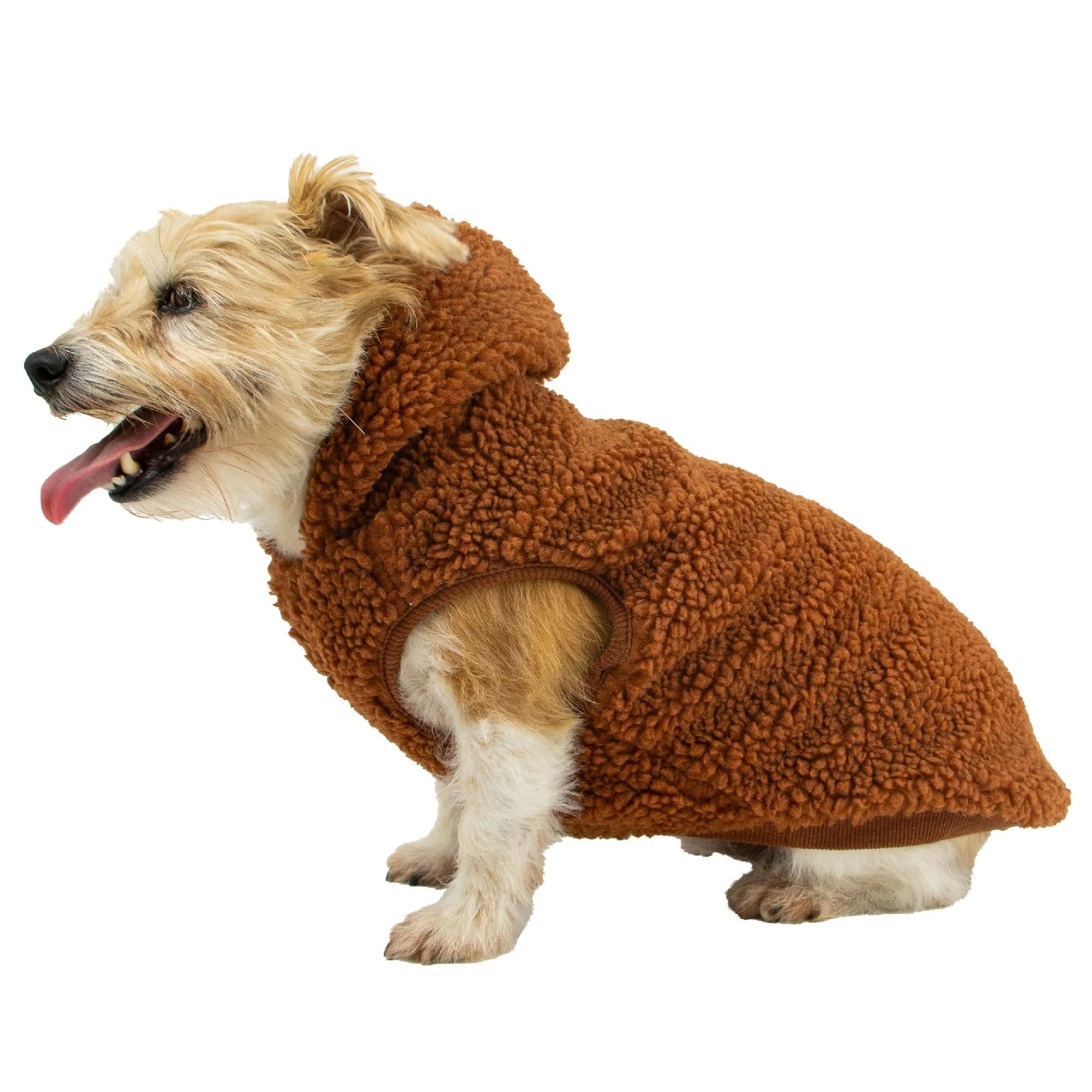 Teddy Sherpa Fleece Terracotta Large