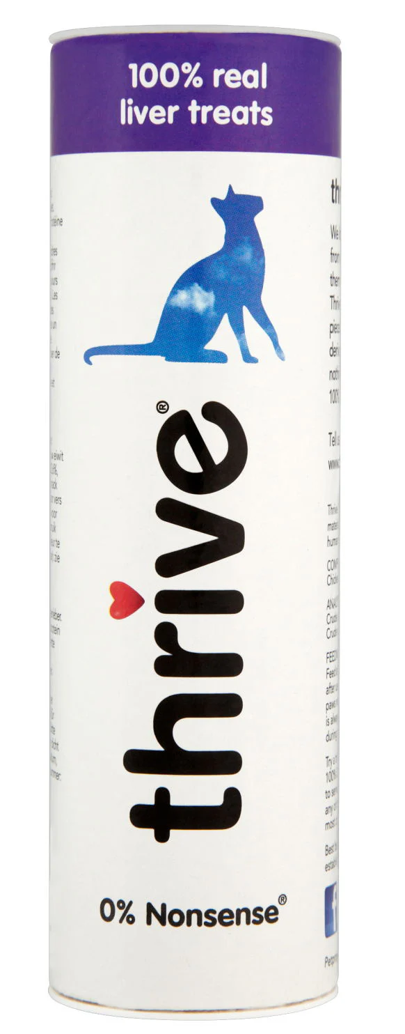 Thrive Cat Treats 100% Chicken Liver 25g