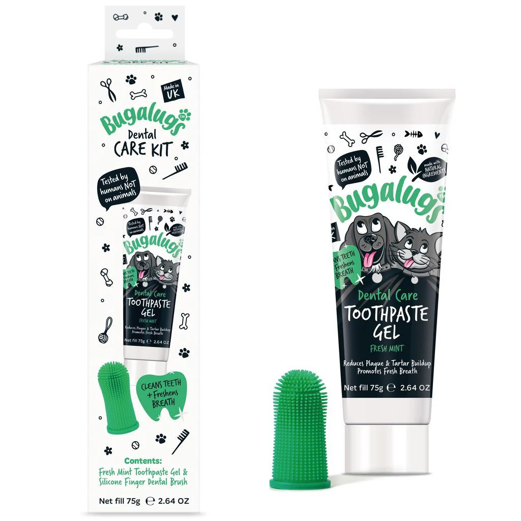Toothpaste Gel 75g with Finger Toothbrush