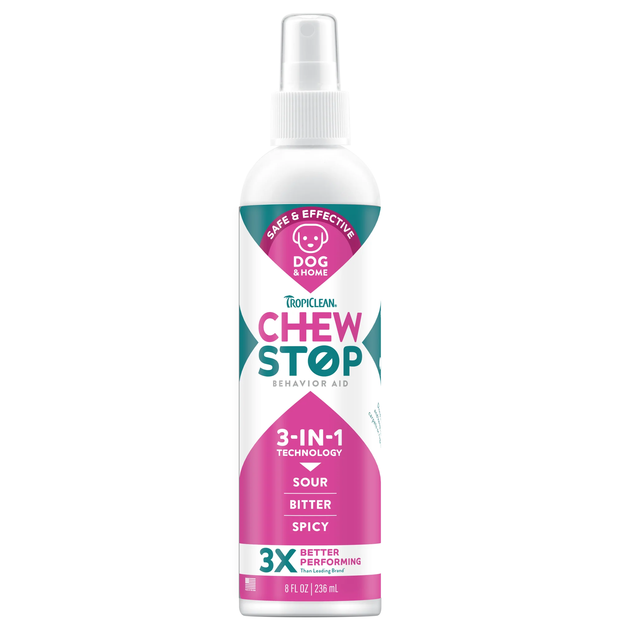 TropiClean Chew Stop Behavior Aid Dog & Home Spray