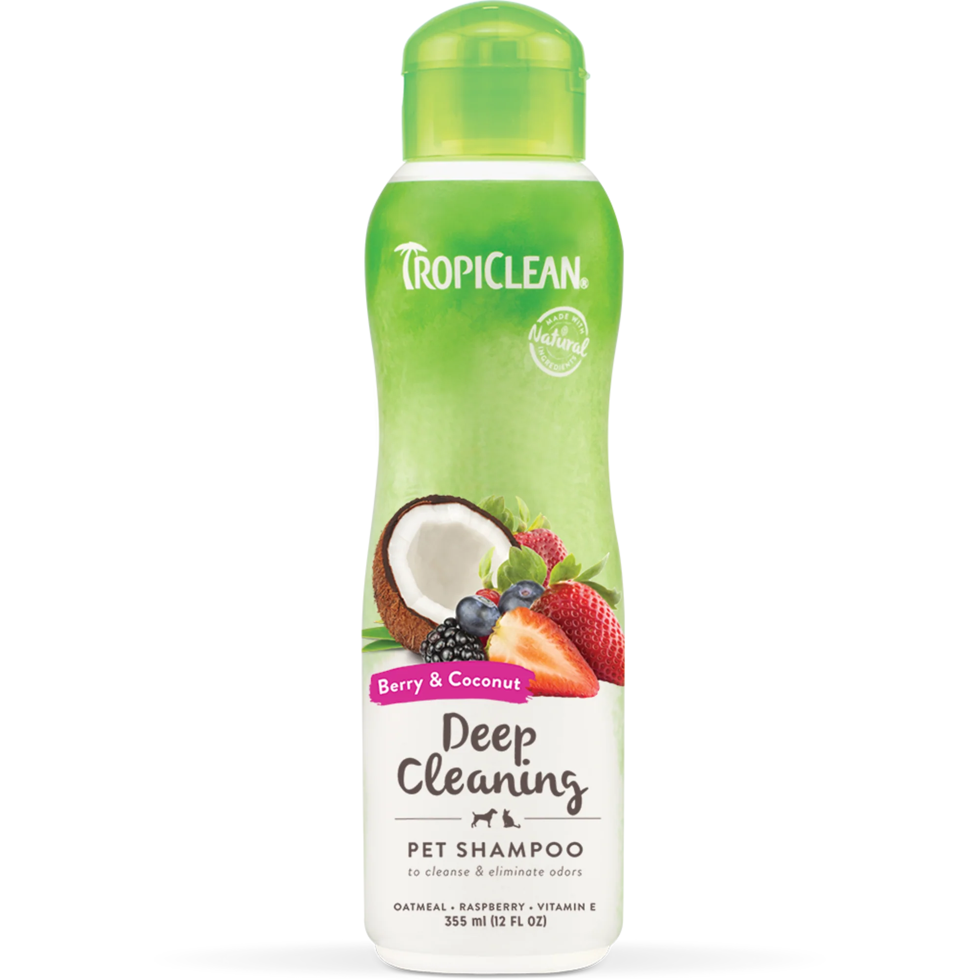 TropiClean Deep Cleansing Shampoo for Pets 355ml