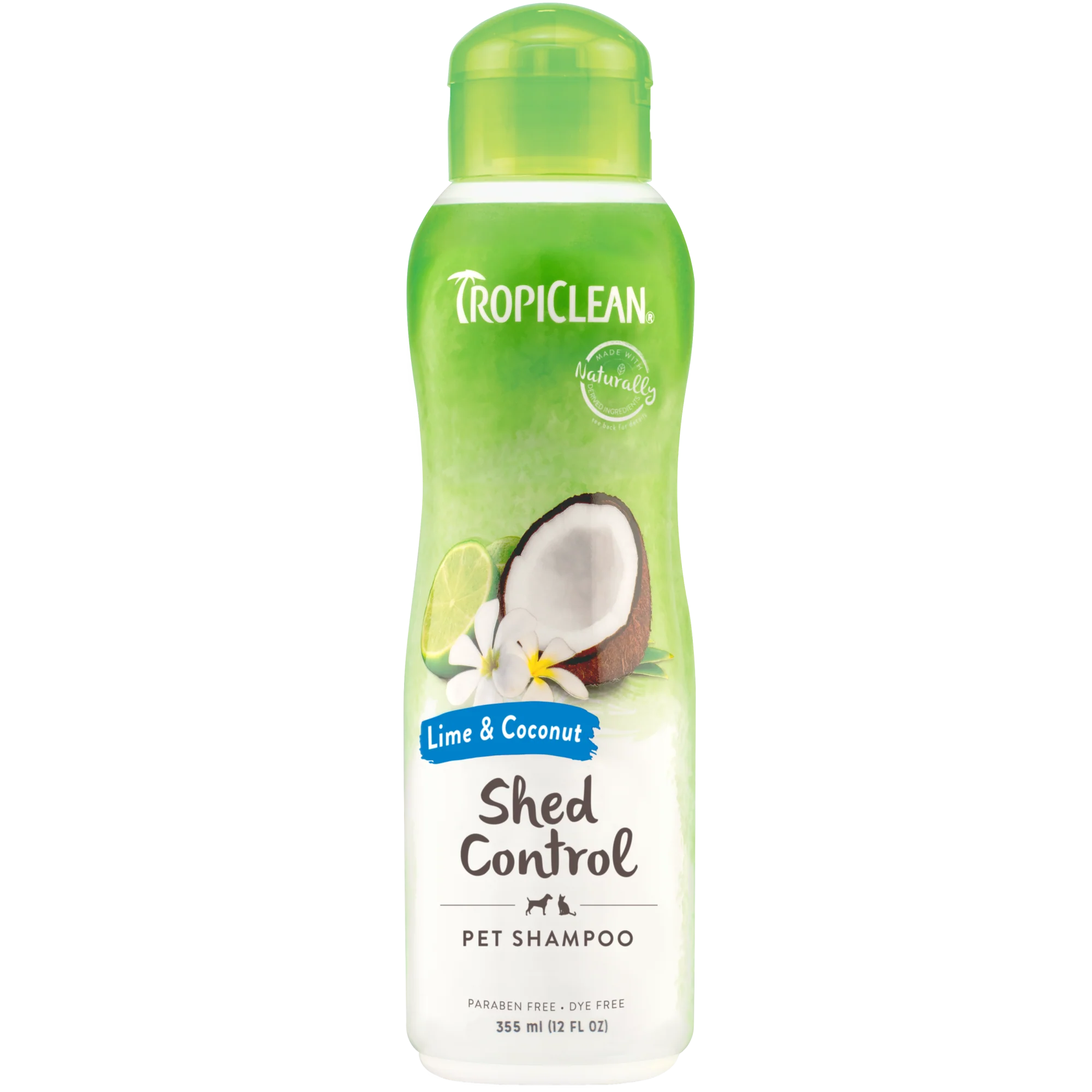 TropiClean Shed Control Shampoo for Pets 355ml
