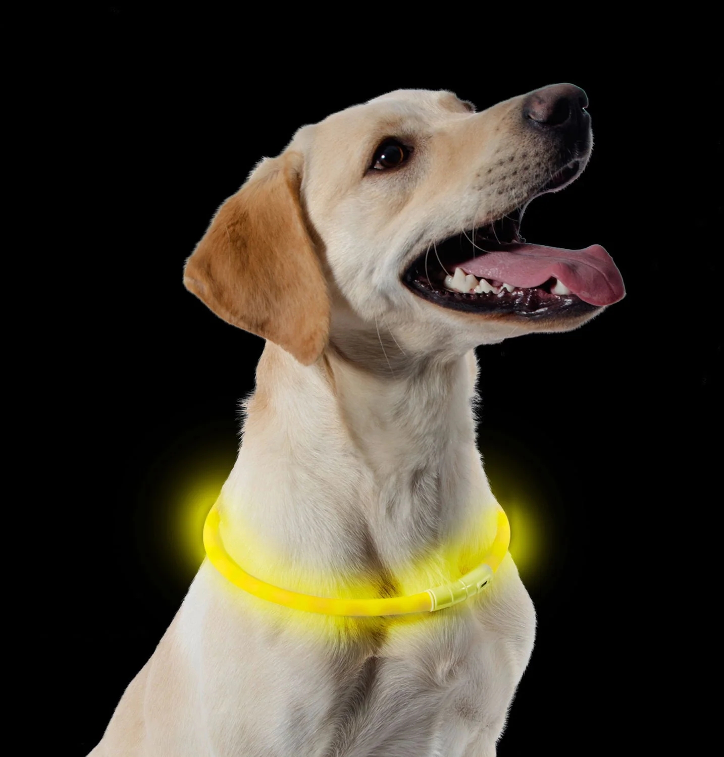 Usb Rechargeable Night Time Safety Halo Yellow 70cm - Image 2