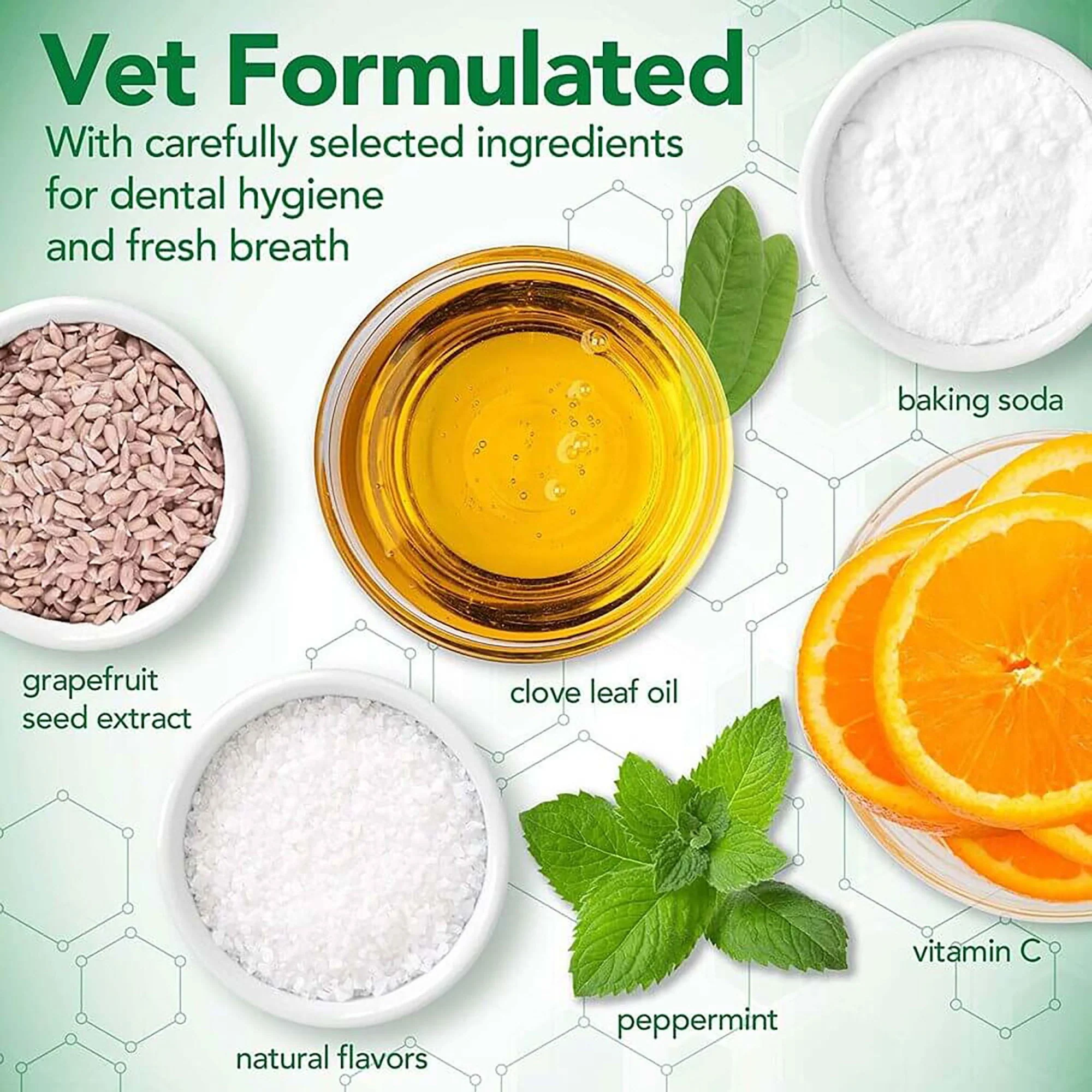 Vet's Best Dental Care Kit For Dogs Brush + Gel - Image 2