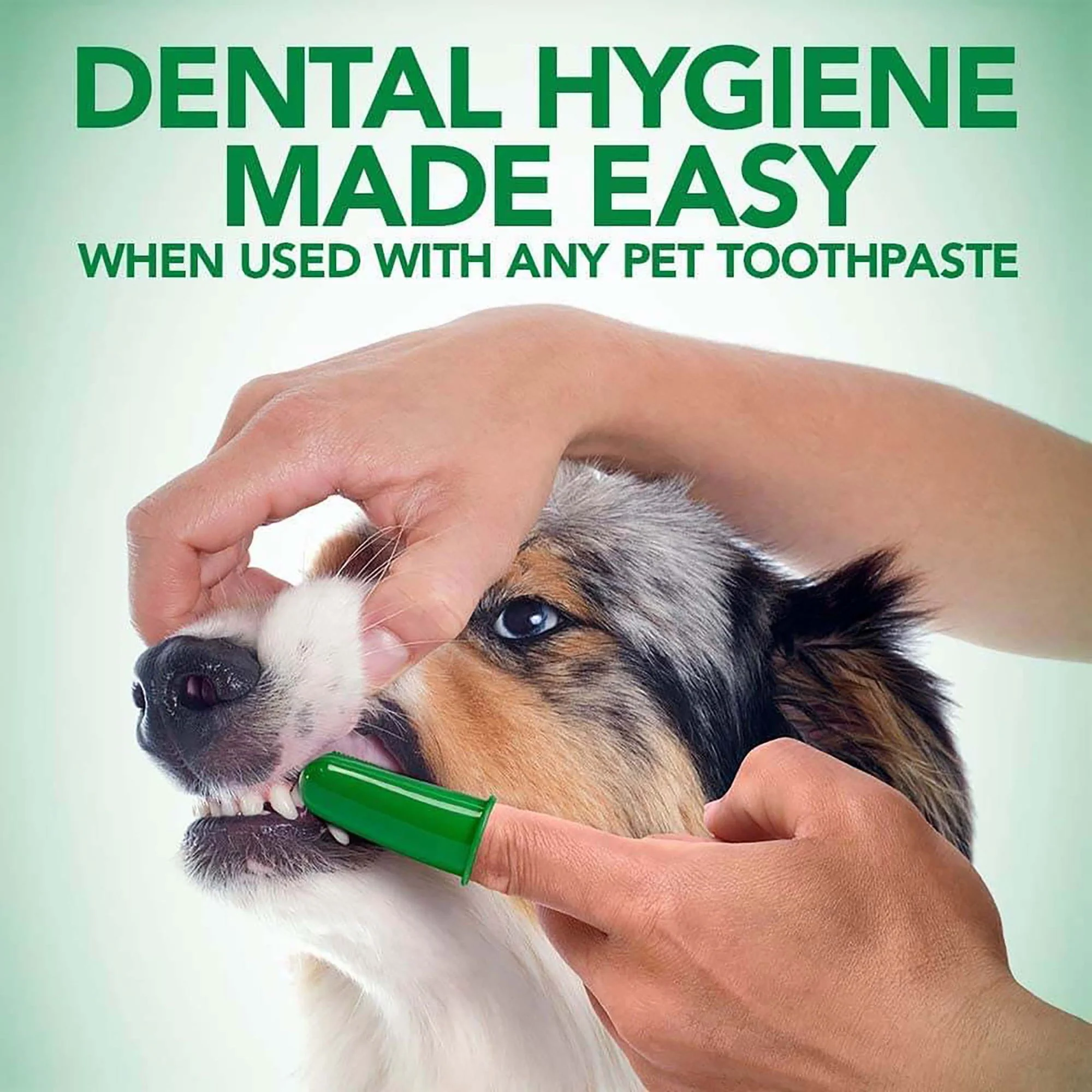 Vet's Best Silicon finger Toothbrushes For Dogs 5pc - Image 4