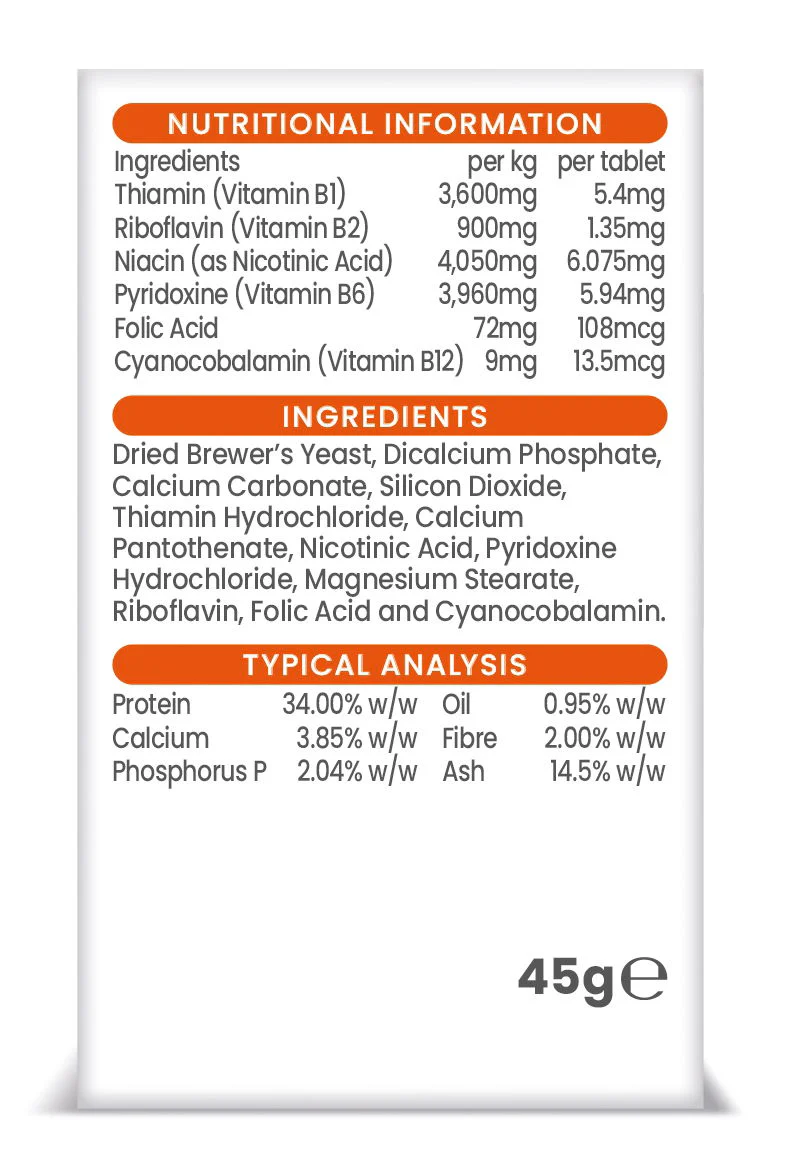 Vetzyme Dog Once A Day Conditioner 30 Tablets - Image 2