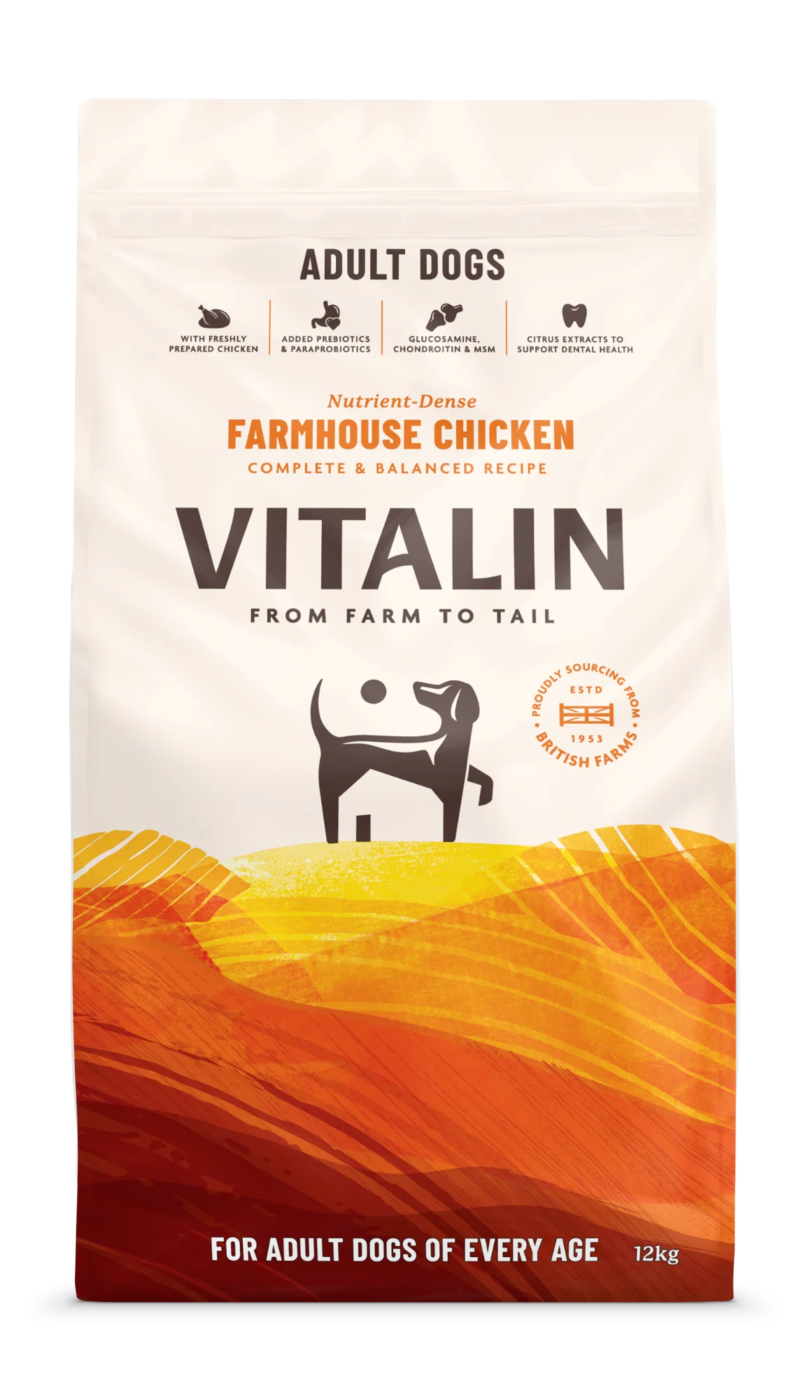 Vitalin Adult Farmhouse Chicken 12KG - Image 3