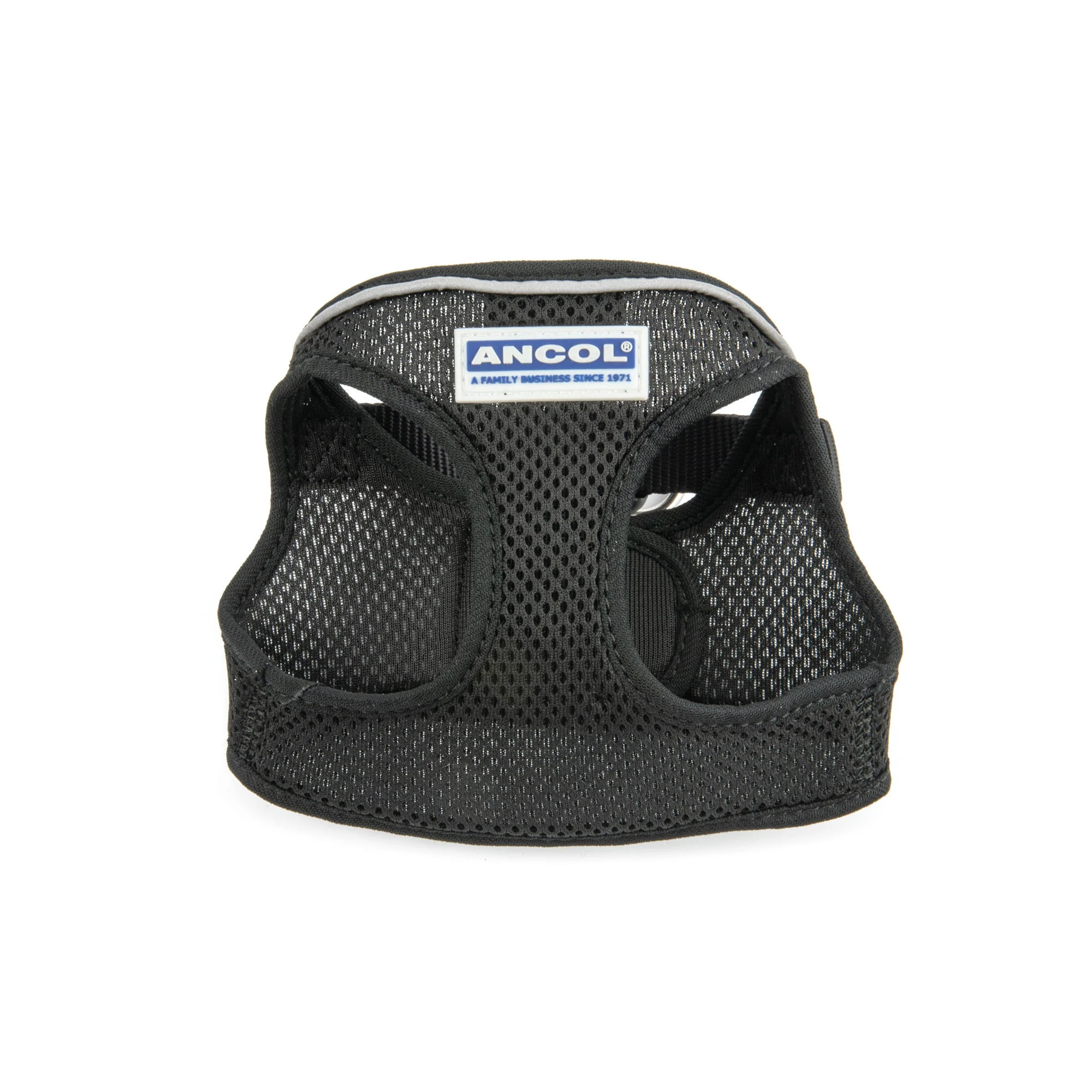Viva Nylon Step In Comfort Mesh Harness Black Xsmall - Image 4