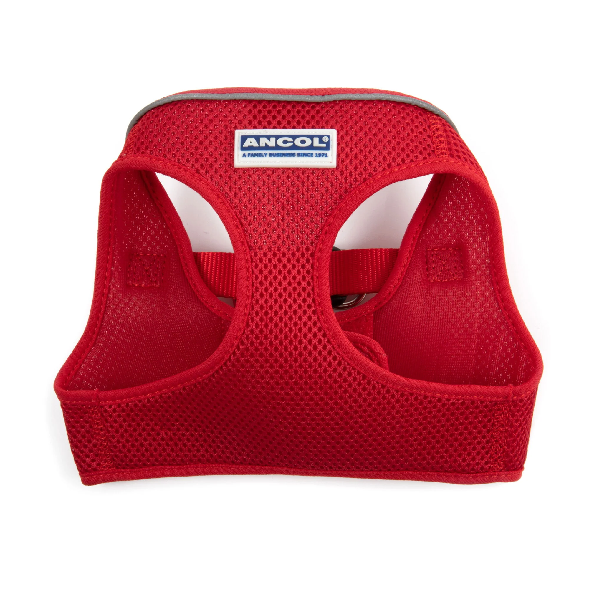 Viva Nylon Step In Comfort Mesh Harness Red Xsmall - Image 4