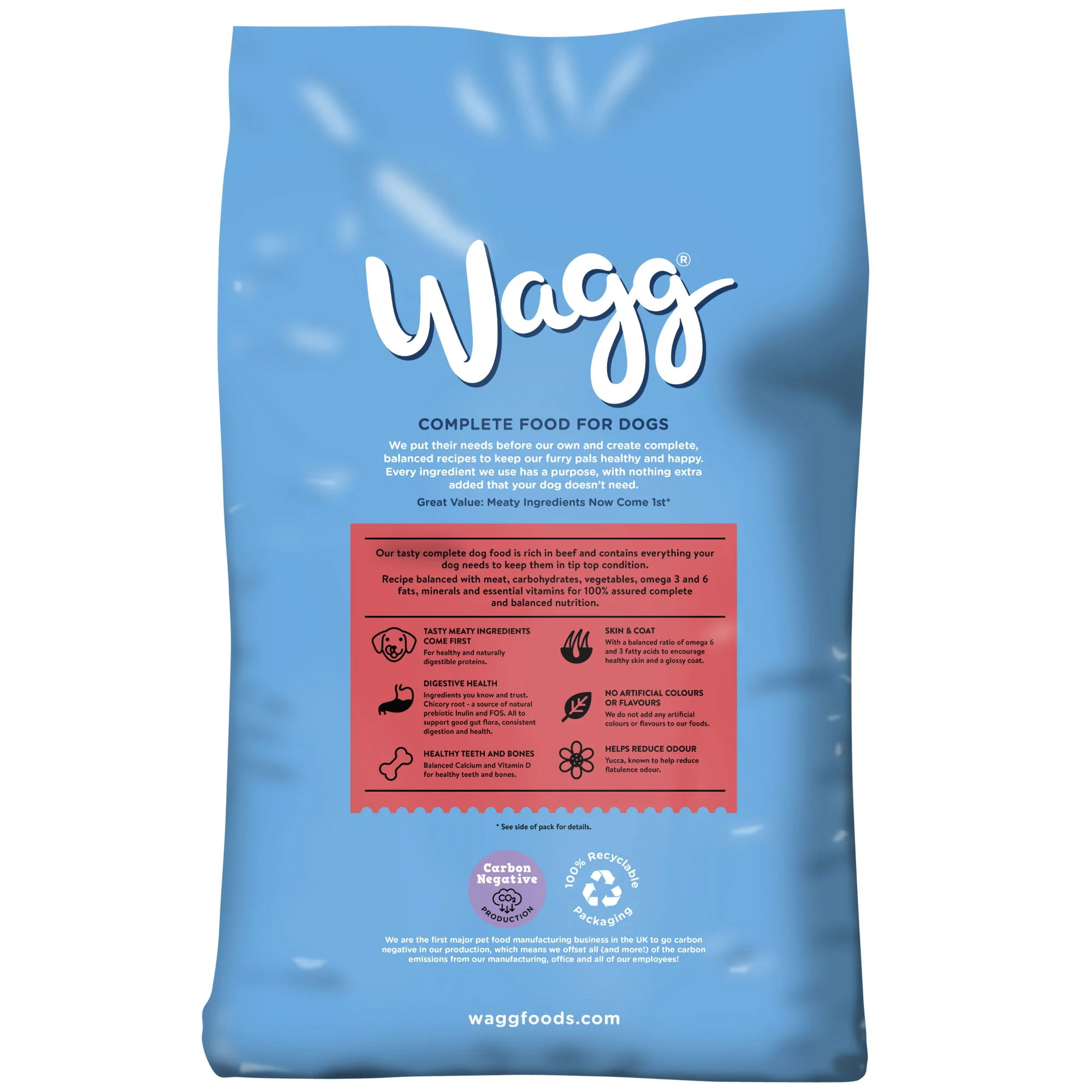 Wagg Meaty Goodness Beef & Veg 12kg - Image 2