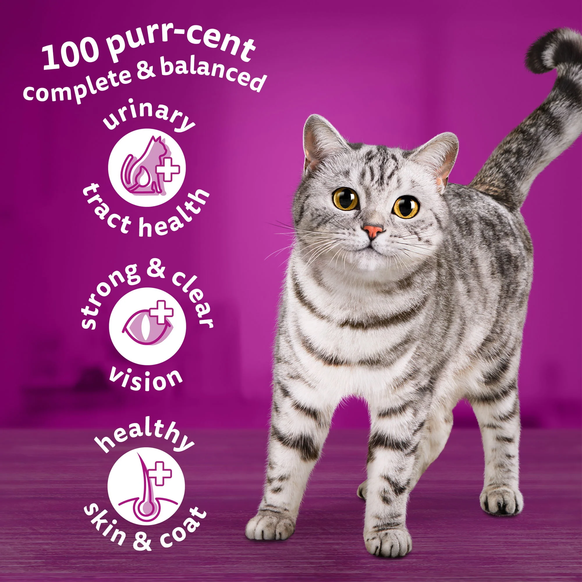 WHISKAS 1+ Tuna Adult Dry Cat Food 7kg - Image 3