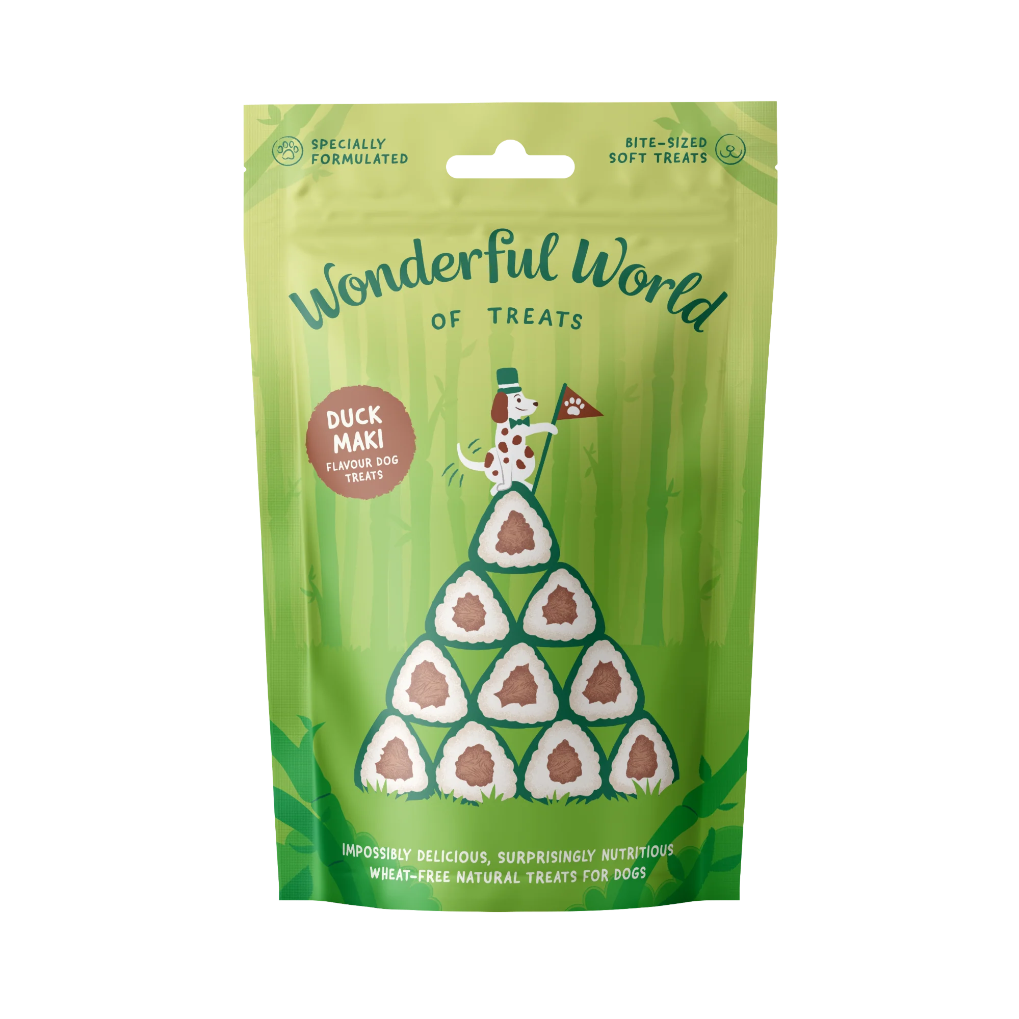 Wonderful World of Treats Duck Maki Dog Treats 50g