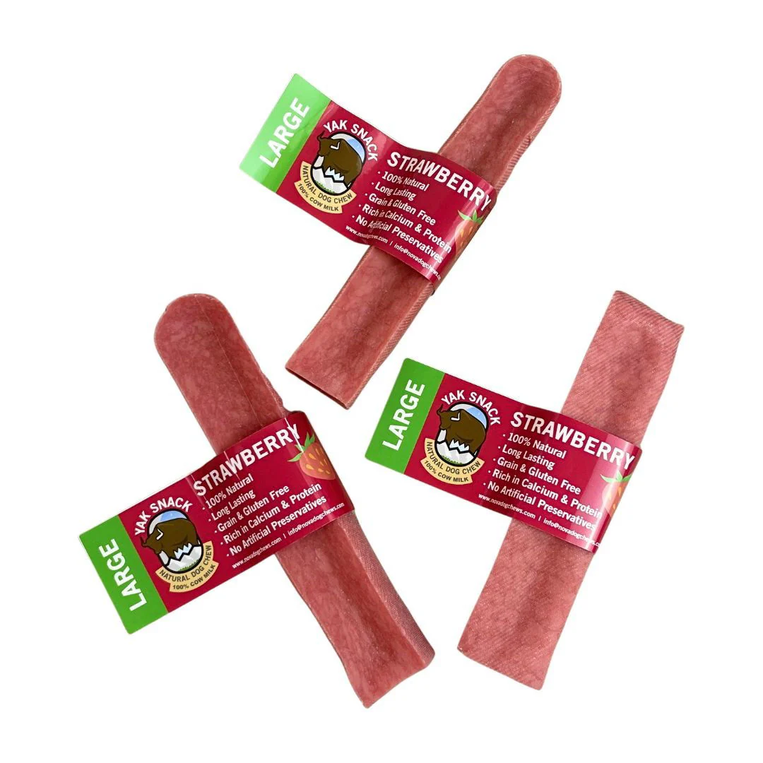 Yak Snack Strawberry Large
