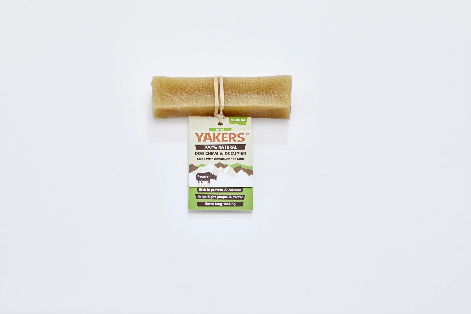 Yakers Dog Chew Apple Medium