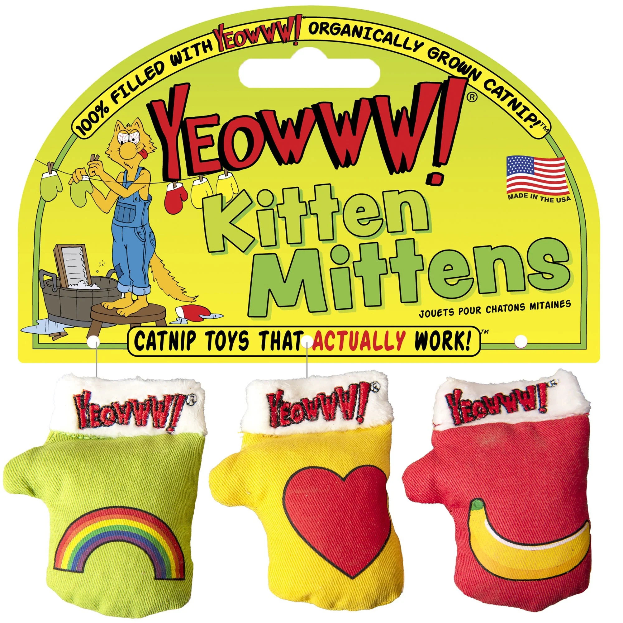 Yeowww 3 Kitten Mittens - Image 2