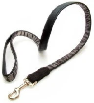 Zebra Leather Lead 20mm X 100cm