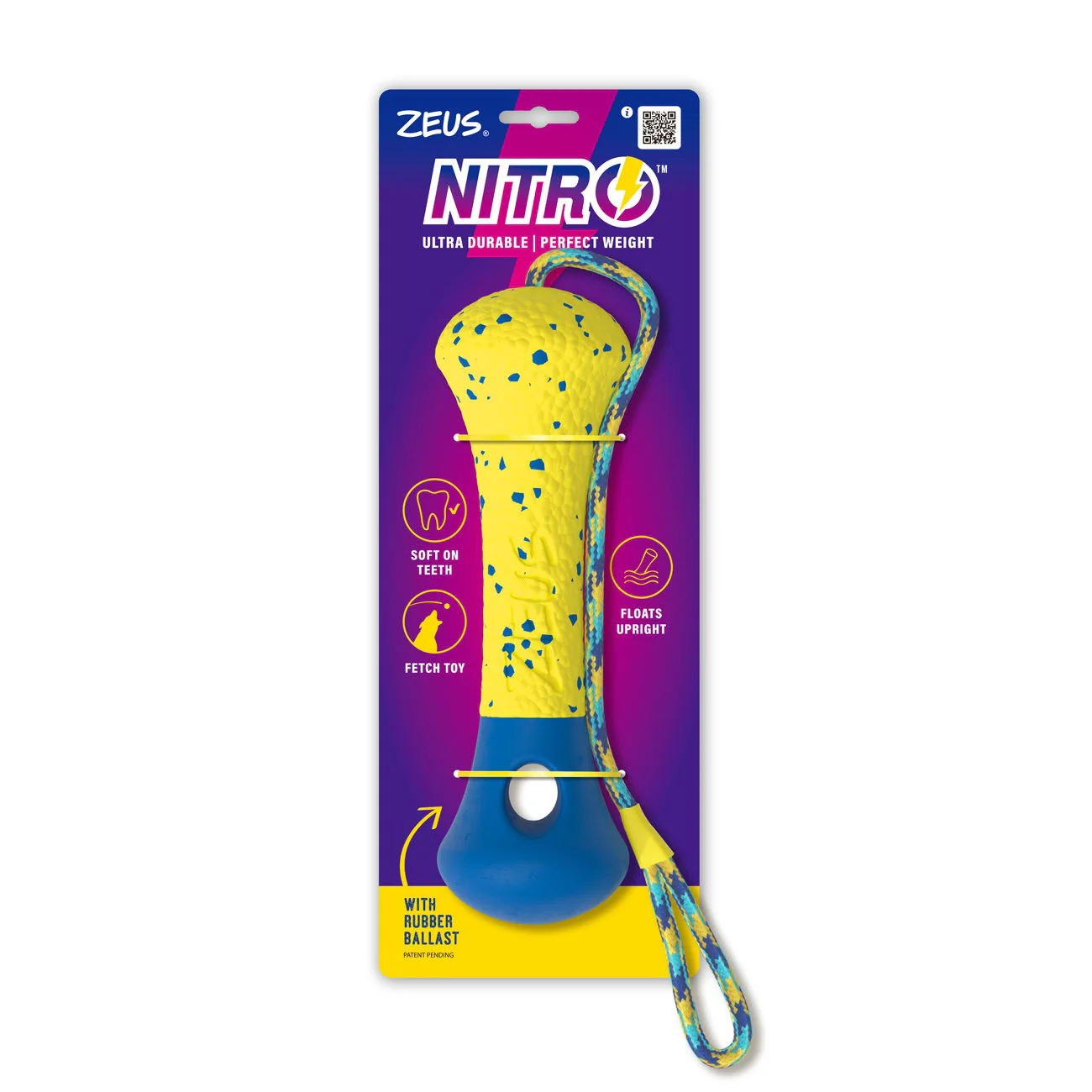 Zeus Nitro Weighted Buoy w Rope 26cm - Image 2