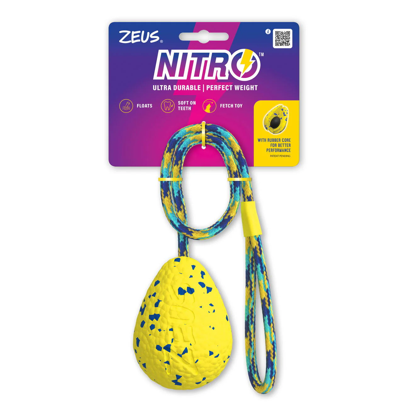 Zeus Nitro Weighted Slinger w Rope 9.2cm - Image 2