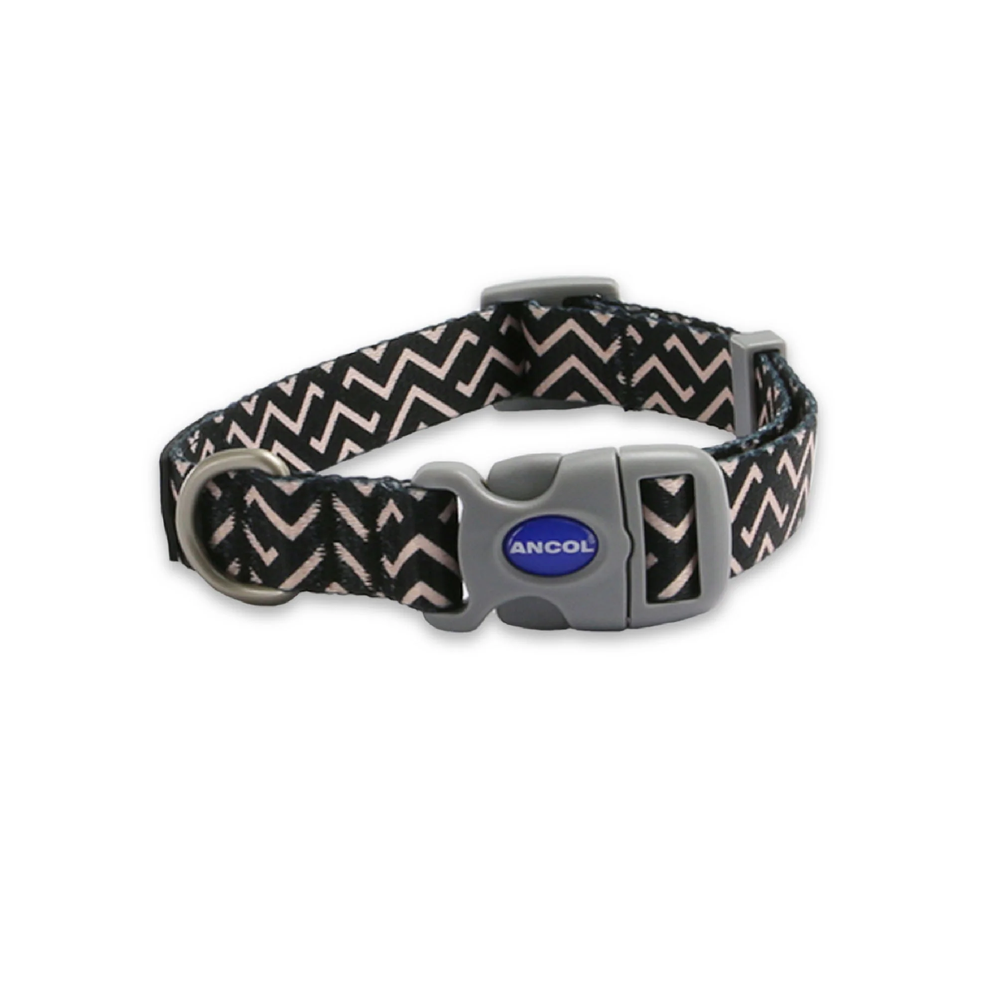 Zigzag Patterned Collar Medium