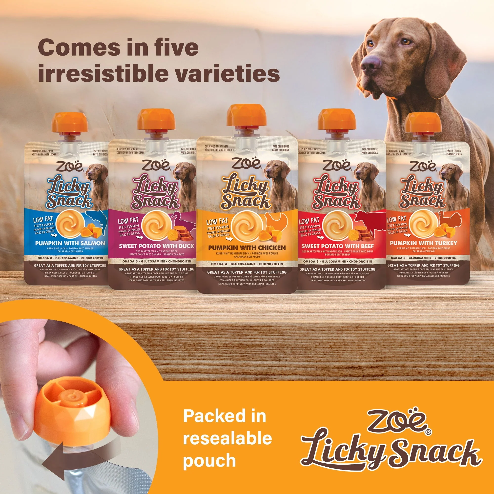 Zoë Licky Snack Pumpkin & Chicken Recipe 85g - Image 5