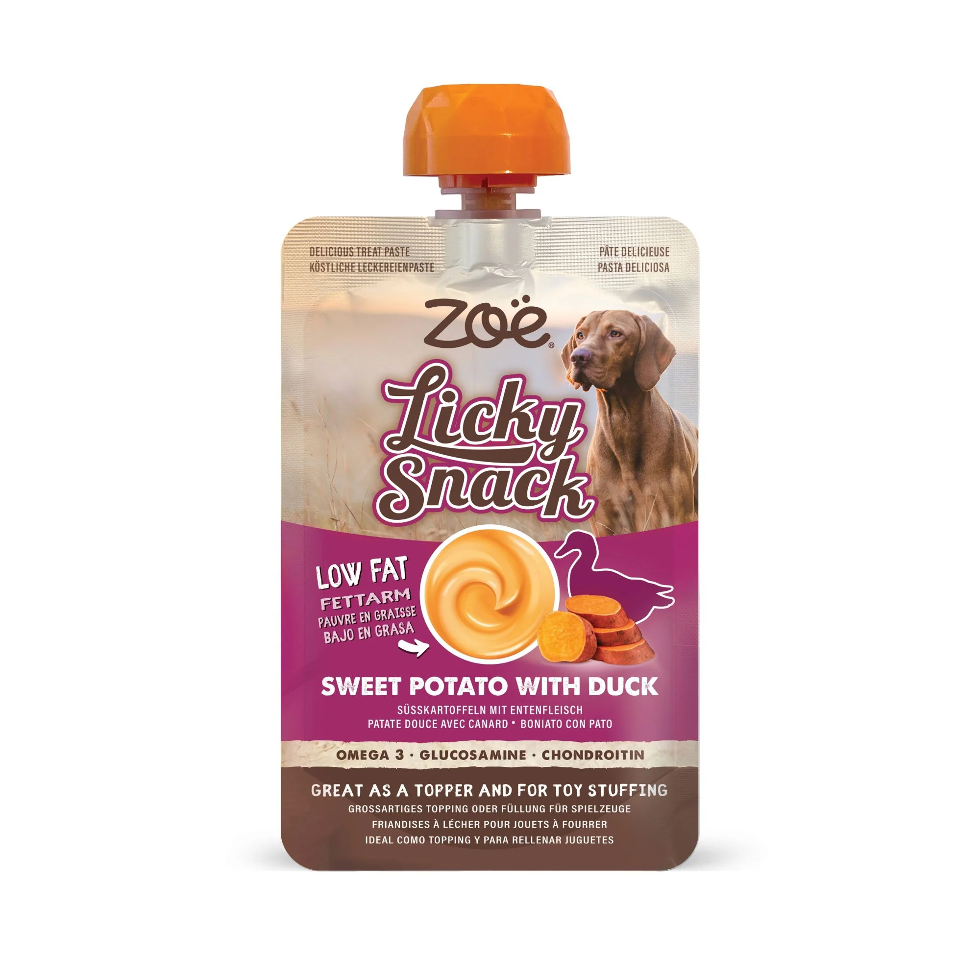 Zoë Licky Snack Sweet Potato & Duck Recipe 85g