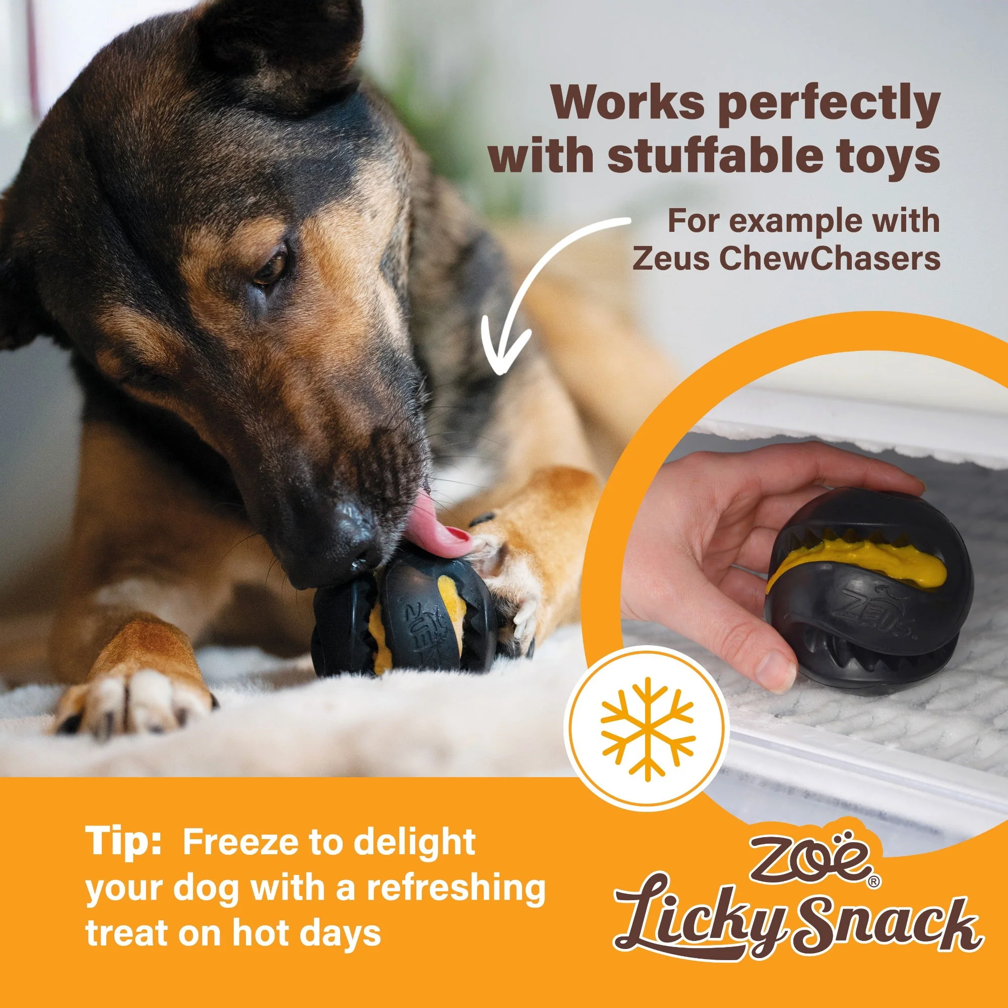 Zoë Licky Snack Sweet Potato & Duck Recipe 85g - Image 3